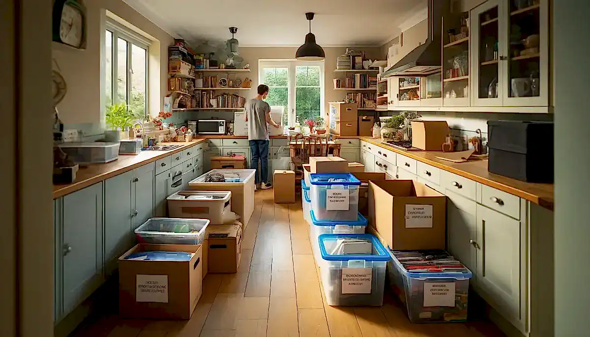 Decluttering before moving Decluttering before moving