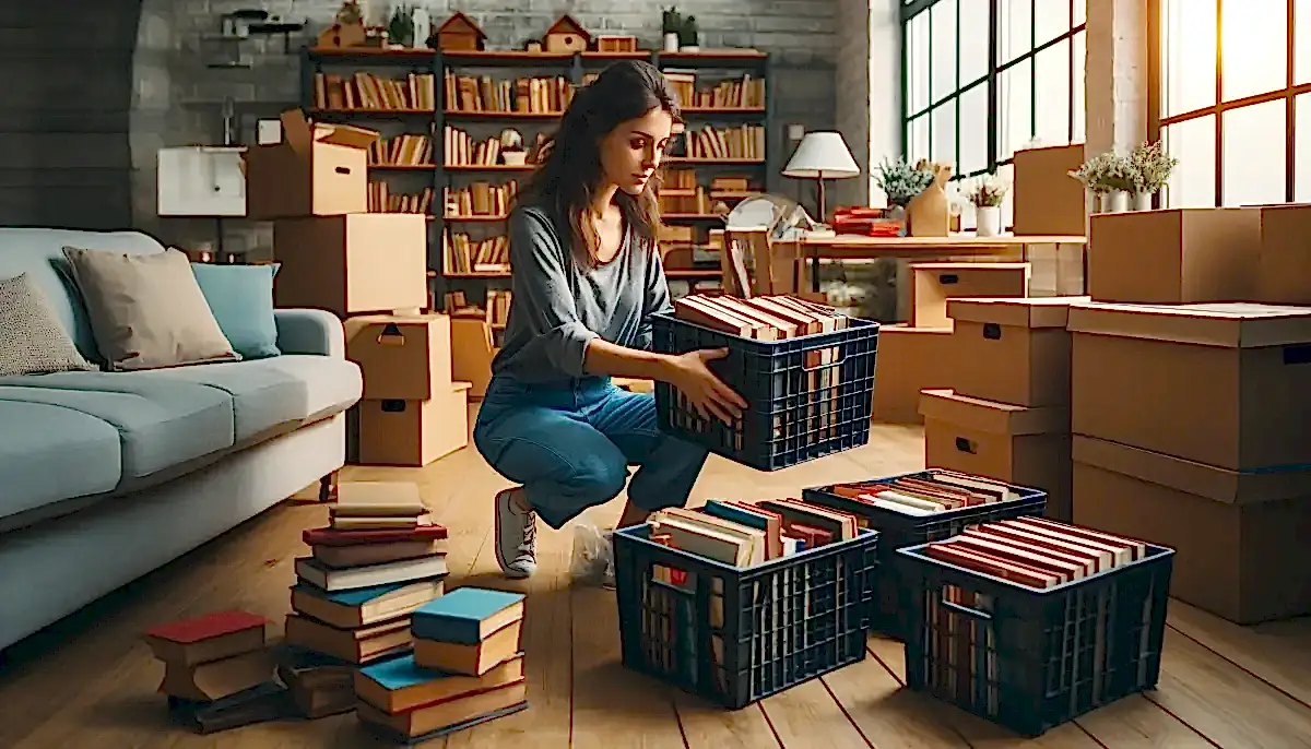 How to pack books for moving How to pack books for moving