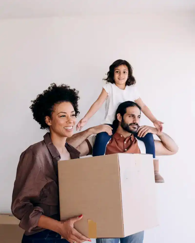 Family moving home
